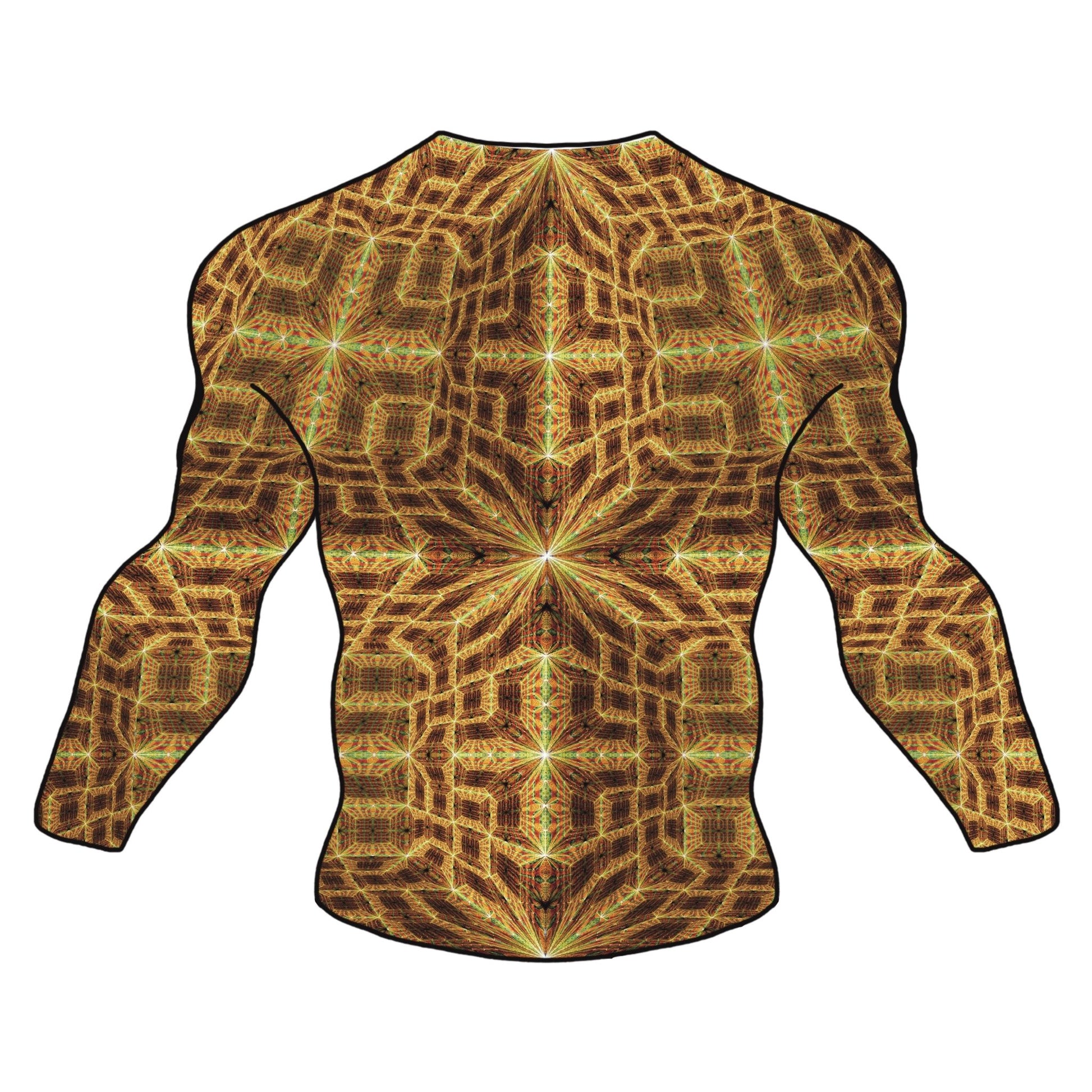 Hyperr Brown Dragon Guard - Mat Dragon - Rash Guard - XS