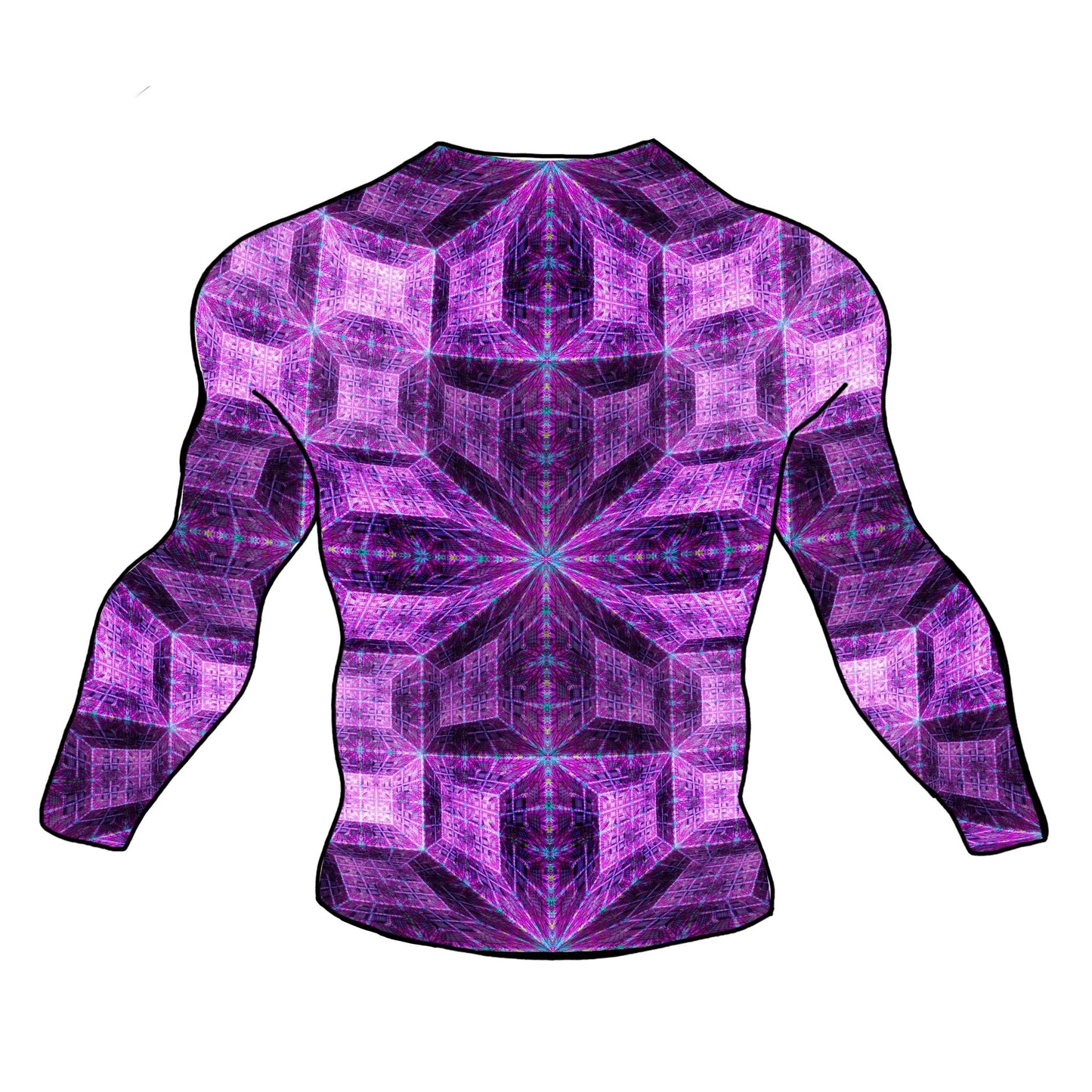 Hyperr Purple Dragon Guard - Mat Dragon - Rash Guard - XS