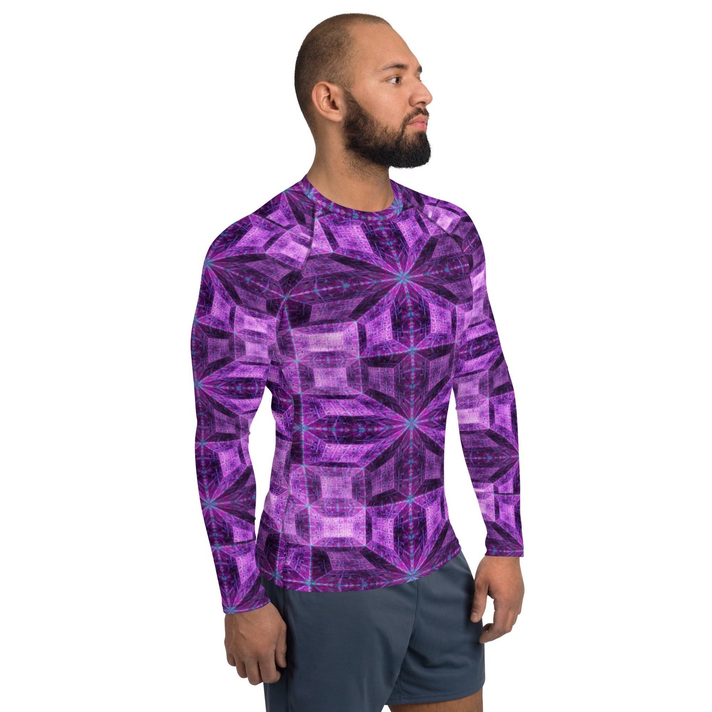 Hyperr Purple Dragon Guard - Mat Dragon - Rash Guard - XS