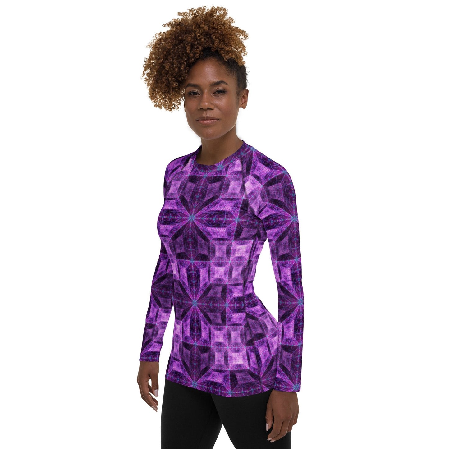 Hyperr Purple Dragon Guard - Mat Dragon - Rash Guard - XS