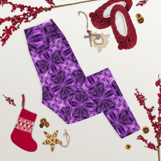 Hyperr Purple Dragon Leggings - Mat Dragon - XS